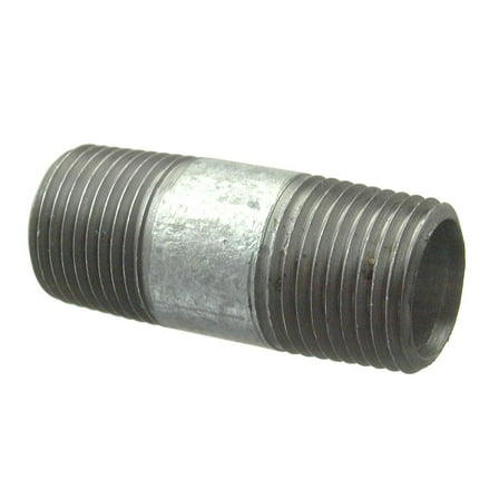 Halex 64327 Conduit Nipple, 3/4 x 2 in Threaded, Steel