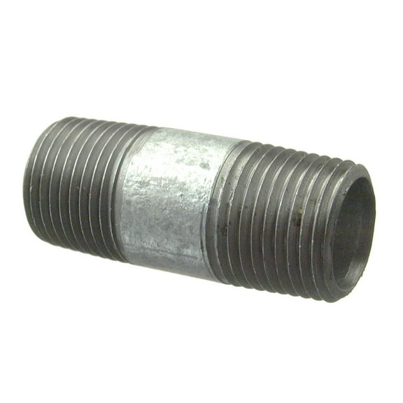 Halex 64327 Conduit Nipple, 3/4 x 2 in Threaded, Steel