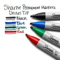 thumbnail image 4 of Sharpie King Size Permanent Marker, Large Chisel Tip, Great for Poster Boards, Assorted, 4 Count, 4 of 8