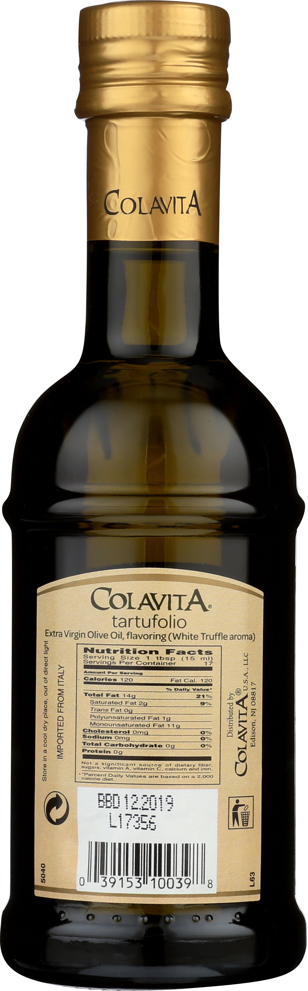 Colavita Truffolio Truffle Olive Oil, 8.5 Fl Oz