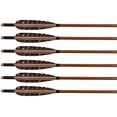thumbnail image 5 of 6pcs 31 Inch Bamboo Arrows Target Hunting Arrows for Archery Bow Arrows with Medieval Arrow Heads and 5 Inches of Natural Features$$Other, 5 of 7