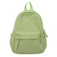 thumbnail image 3 of Mochilas informales de hilo de coser con compartimento interior sólido, gran capacidad, 2024, bolsos de venta caliente para mujeres, mochilas de nailon con cremallera, 3 of 5