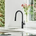 thumbnail image 6 of Oribe Single-Handle Kitchen Faucet with Pull Down Sprayer in Matte Black, 6 of 16