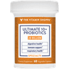 Ultimate 10+ Probiotics, 20 Billion CFUs for Digestive Health, Immune Support and Respiratory Health (60 Vegetable Capsule) by the Vitamin Shoppe