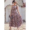 thumbnail image 5 of Vestido Maxi Floral de Un Hombro para Mujer PRETTYGARDEN Talla M, 5 of 5