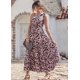 thumbnail image 5 of Vestido Maxi Floral de Un Hombro para Mujer PRETTYGARDEN Talla M, 5 of 5