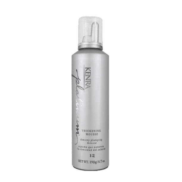 Kenra Platinum Thickening Mousse 12 |Mousse Engrosadora Voluminizadora |Aporta Cuerpo y Densidad |Protección contra la Humedad hasta por 48 Horas |Aumento de Densidad hasta un 150 %|Protecc
