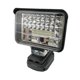 thumbnail image 1 of Luces de Trabajo LED Linterna Antorcha EléCtrica Foco LáMpara de Coche para Makita 18V Adaptador de BateríA de Iones de Litio BL1815 BL1830 -5 Pulgadas, 1 of 5