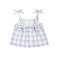 thumbnail image 2 of Modern Moments by Gerber Toddler Girls Gauze Tank Top and Short, 2 Piece Outfit Set, (12M - 5T), 2 of 9