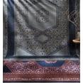 thumbnail image 5 of Hauteloom Breezewood Wool Living Room, Bedroom Area Rug - Traditional - Navy, Blue, Charcoal - 9' x 13', 5 of 9
