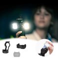 thumbnail image 2 of LED Camping Light Kit with Cat Ear Design and Triple Color Modes for Portable Camera Clamp Accessory, 2 of 8
