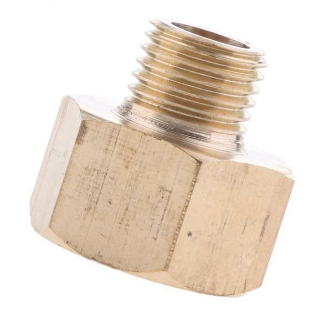 Adaptador de manguera giratoria de latón Strade Fareast Limited 3x22 mm F a 14 mm 4 piezas