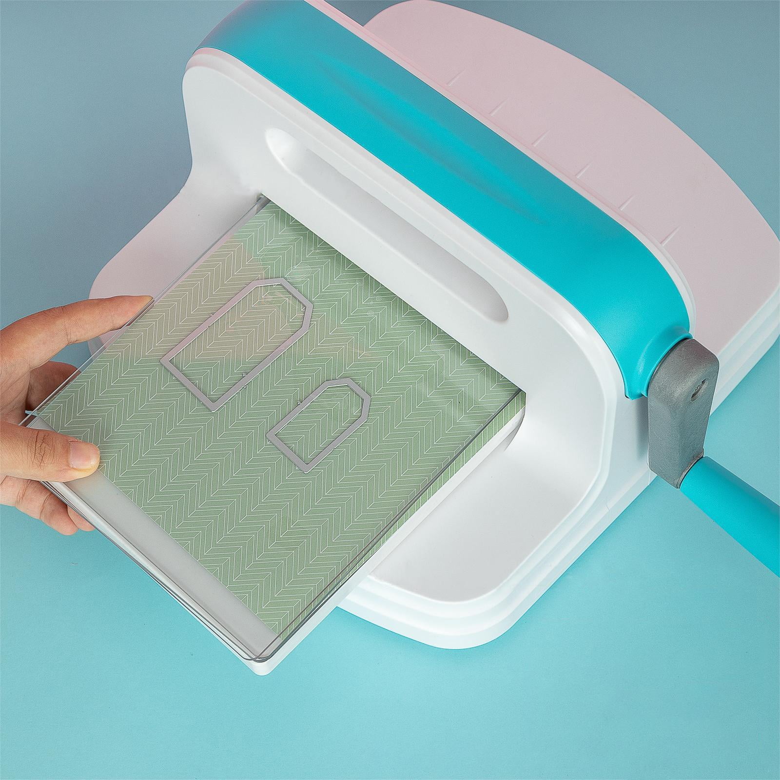 S SERENABLE Die Cutting and Embossing Machine Paper Cutter Portable Mini Die Cut Machine for Scrapbooking Cardmaking Manual Decorative