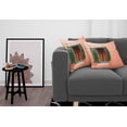 thumbnail image 3 of Ambesonne Rustic Throw Pillow Cover 2 Pack, Old Retro House Shutters, 18", Orange Green White, 3 of 5