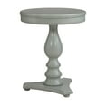 thumbnail image 6 of Powell Stanton Pedestal Accent Side Table, Gray, 6 of 19