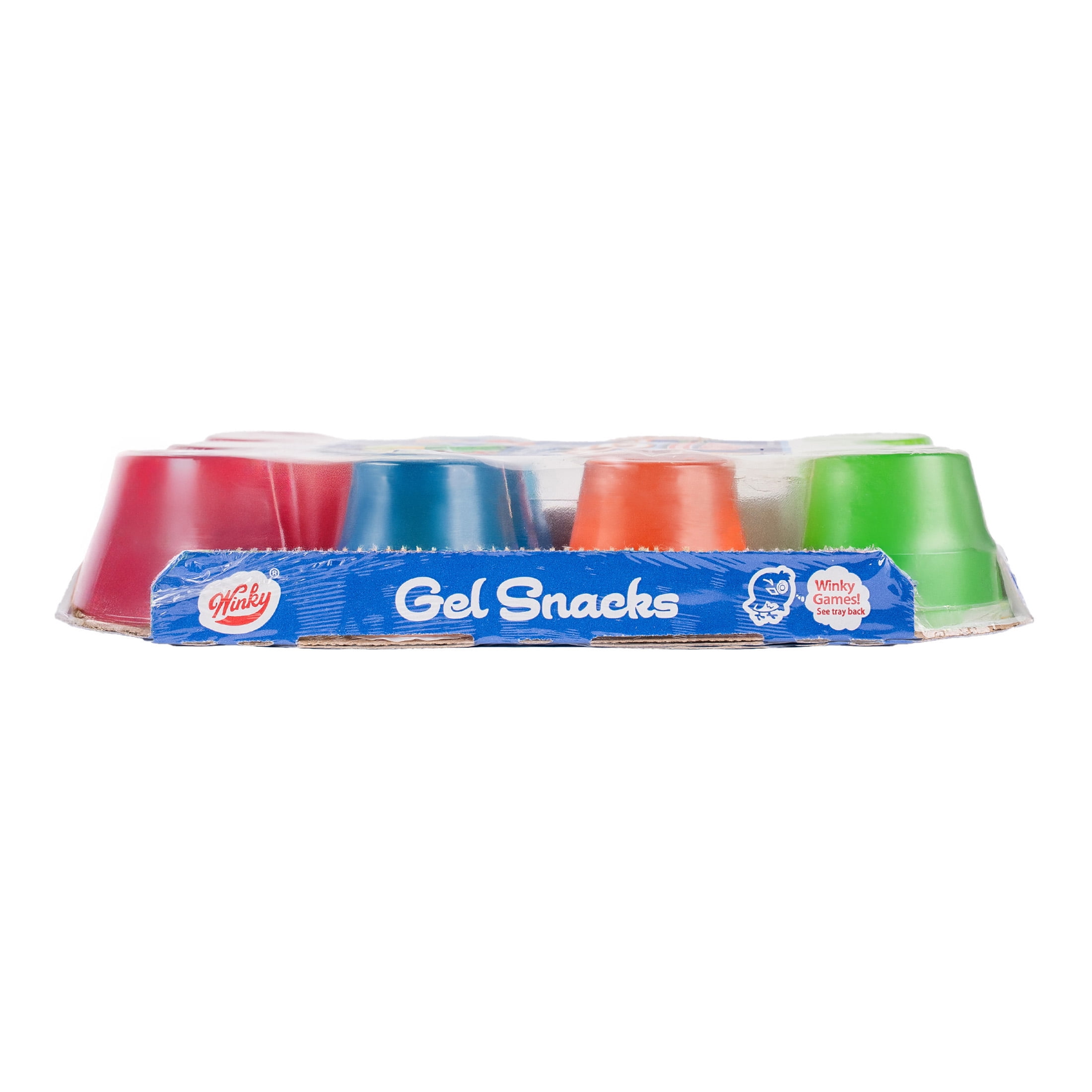 Winky Brand Gelatin, 3.5 oz, 12 Count Plastic Cups, Refrigerated, Gluten-Free