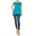 thumbnail image 5 of Women's Casual Short Sleeve Tunic Top With Pockets, 5 of 7