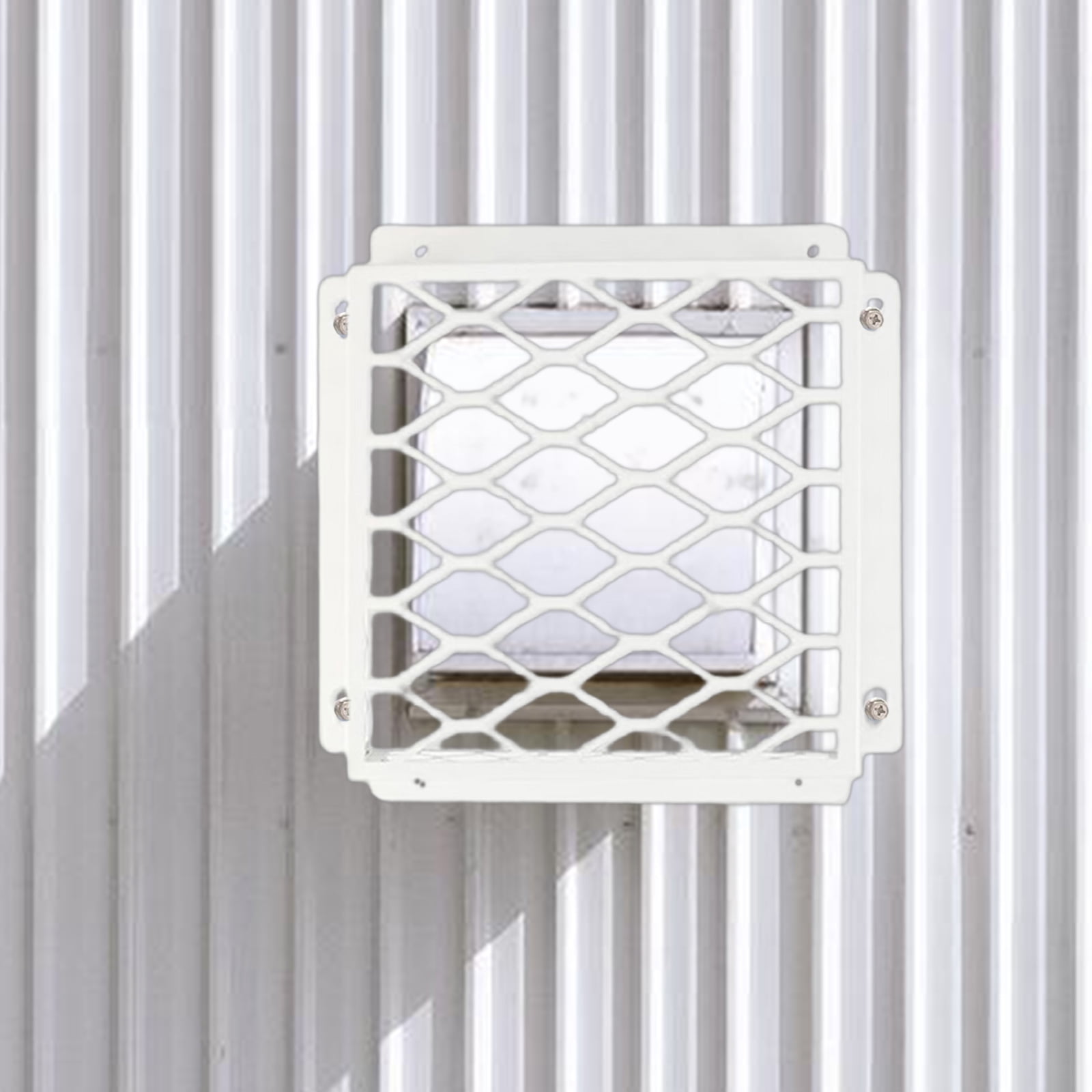 RUISINERY 2pieces Dryer Vents Bird Guard Drying Systems Protector Dryer Vents Covers Guard Carbon Steel Ventilation Bird Cage Endurin