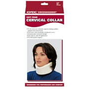 OTC Cervical Collar, 3.5 inch Soft Foam, Wide Depth, White, Universal