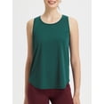 thumbnail image 2 of BALEAF Women's Workout Tops Racerback Sleeveless Running Athletic Tank Tops Quick Dry Shirts for Sports GYM Exercise Green L, 2 of 7