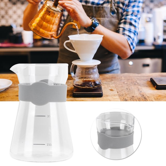 Servidor de café Olla casera Vidrio de borosilicato alto para verter Anggrek Otros