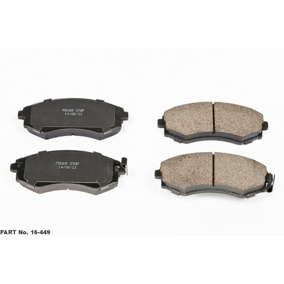 Disc Brake Pad Set Fits select: 2000-2006 NISSAN SENTRA, 2005-2006 HYUNDAI ELANTRA