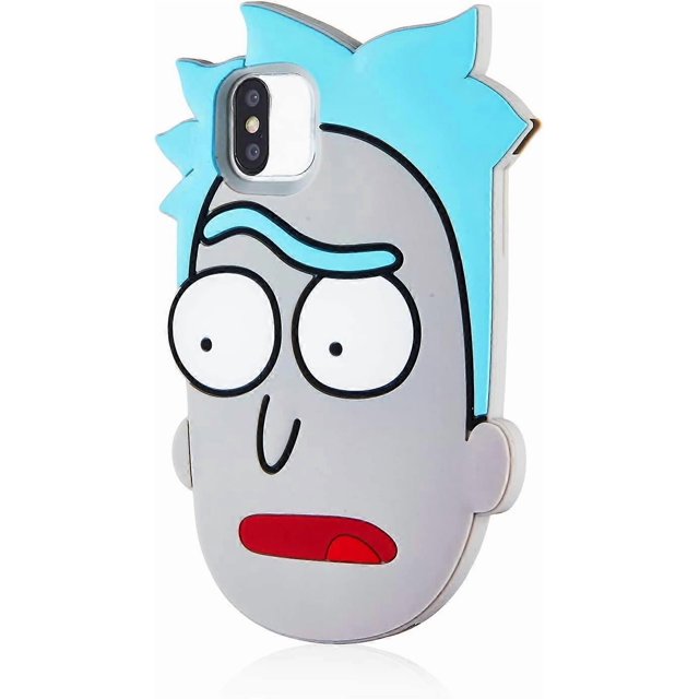 Case for iPhone Xs Max Silicone Carton Design Cute Cover Fashion Funny Kawaii 3D Skin Protective Accessories Shell for iPhone Xs Max 6.5" Shockproof S