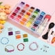 thumbnail image 5 of Kit para hacer pulseras PAXCOO, 985 piezas, con 110 madejas de hilo de bordar, 5 of 7