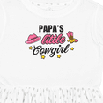 thumbnail image 4 of Inktastic Papas Little Cowgirl with Cowgirl Hat and Boots Girls Toddler Dress, 4 of 5