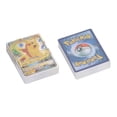 thumbnail image 4 of Paquetes de tarjetas de aluminio de 100 Uds., tarjetas raras de papel de aluminio brillantes portátiles de papel coleccionable para juegos de mesa, 4 of 14