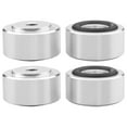 thumbnail image 2 of Xinyolin 4Pcs Speaker Spikes Stand Feet Pad Aluminum Alloy HiFi Speaker Shock Absorber Resonance Reducer Isolation Stand Anti-slip Vibration Dampener Speaker Accessories, 2 of 8