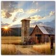 thumbnail image 1 of Picture-Tiles.com: Farm Ceramic Tile Wall Mural WAL500597-66XL. 72"W x 72"H using (36) 12" x 12" Ceramic Tiles-Satin Finish, 1 of 3