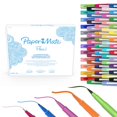 thumbnail image 1 of Paper Mate Flair Felt Tip Pens Ultimate Pack, Features 5 Different Types of Pens, Assorted Colours, 60 Count, 1 of 8