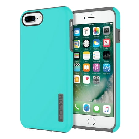 Incipio DualPro for iPhone 8 Plus, iPhone 7 Plus, & iPhone 6/6s Plus - Turquoise / Charcoal