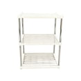 thumbnail image 2 of Storage Rack Floor Standing Shelf, Multi-Tier Organizer for Kitchen Pantry Bathroom Office, Space Saving Shelving Unit with Sturdy Construction for Home Organization, 2 of 7
