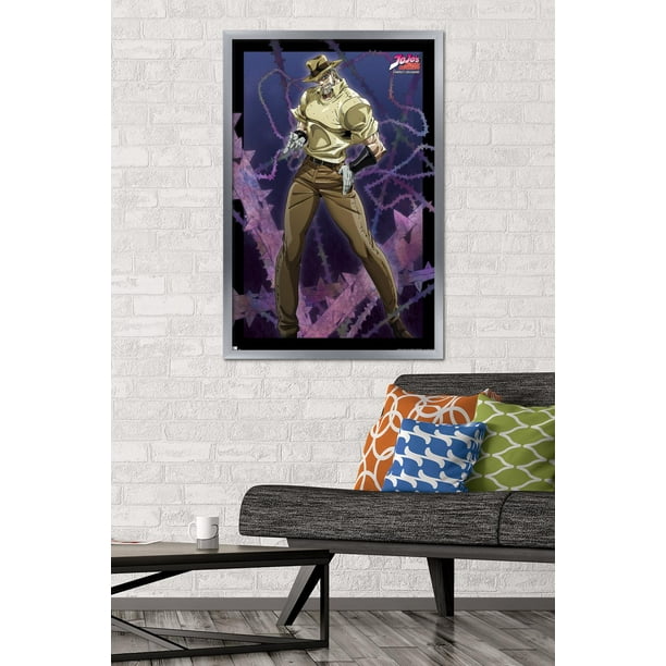 JoJo's Bizarre Adventure - Joseph and Hermit Purple Wall Poster