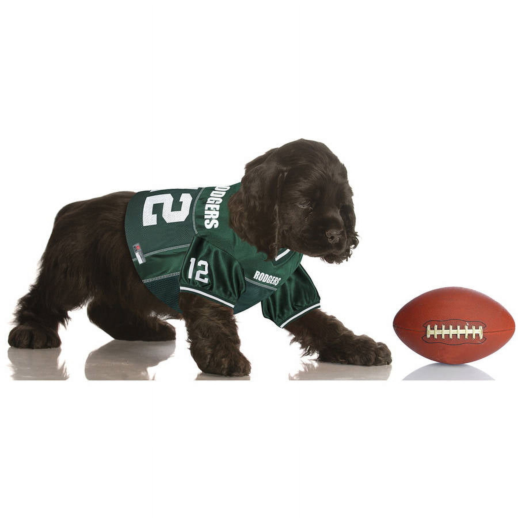 NFLPA Aaron Rodgers Green Bay Packers Pet Jersey 