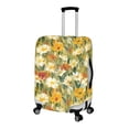 thumbnail image 2 of HELLHERO Flowers Pattern Luggage Cover Polyester Durable Dustproof Luggage Protective Cover for Men, 2 of 7