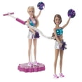thumbnail image 2 of Fly Girls Pom Pom Divas Barbie Dolls Set With Stunt Accessory 2006 Mattel K8392, 2 of 2