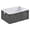 Giraffe Print, variant on Fabric Storage Bins Foldable Cube For Home Organization Baskets Doodle-style Snowboarder Icons