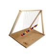 thumbnail image 4 of Luzkey 's Cradle Pendulum Balls Physics Learning Tool Funny with Base Single Pendulum Wave Device for Room Decor Home Ornament B, 4 of 8