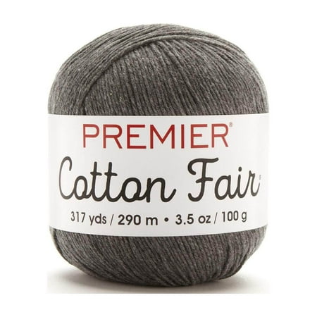 UPC: 0847652035062 | Premier Cotton Fair Yarn-Slate Grey
