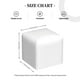 thumbnail image 4 of Fotbe White Porta Pañuelos Decorativo de Cuero, Caja Cuadrada Moderna para Pañuelos Faciales, Organizador y Dispensador 5x5x5'', 4 of 7