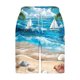 thumbnail image 3 of Pantalones Cortos Casuales para Hombre Imprimir con Bolsillos Pantalones de Playa de Cintura Elástica, Pantalones Cortos de Cintura Elástica para Hombre, 3 of 5