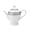 thumbnail image 6 of Euro Porcelain 17-Pc. Vintage 'Silver Greek Key' Tea Cup Coffee Set, Complete Service for 6, 6 of 8