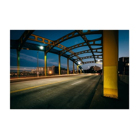 The Howard Street Bridge - Baltimore Maryland Photography Unframed Wall Art Print 5 x 7 inches