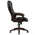 thumbnail image 6 of Snugway Executive Office Chair，High Back Ergonomic Lumbar Support, PU Leather, Brown, 6 of 9