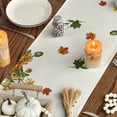 thumbnail image 4 of Smile Cross Thanksgiving Pumpkins Bless This Home Flower Fall Table Runner 13x72 Inch, 4 of 7
