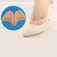 thumbnail image 6 of 2PCS Silicone Toe Protector Shoes Soft Forefoot Breathable Toe Pads Ballet Toe Caps Cushions Metatarsal Covers High Heel Shoes (Skin,Custom size), 6 of 7