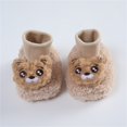 thumbnail image 2 of Michellecmm Kids Baby Winter Fleece Boots Newborn Sock Shoes with Cartoon Doll Warm Casual Walking Shoes for Toddler Infant, 2 of 6